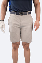 Golf Shorts Silver Grey